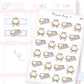 DTB Planking Planner Sticker Sheet