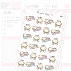 DTB Planking Planner Sticker Sheet