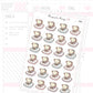 DTB on Comfy Cushions Planner Sticker Sheet