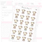 DTB Meditating Planner Sticker Sheet