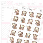 DTB with Chess Pieces Planner Sticker Sheet