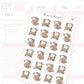 DTB with Chess Pieces Planner Sticker Sheet