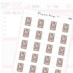 Plan with me/Haul Video Planner Sticker Sheet