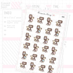 DTB Filming a Planner Video Planner Sticker Sheet