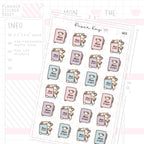 DTB's Dear Diary Planner Sticker Sheet