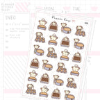 DTB Baking Cakes and Brownies Planner Sticker Sheet
