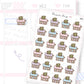 Mortgage Payment Planner Sticker Sheet