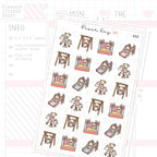 DTB at a Playground Planner Sticker Sheet