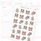 DTB at a Playground Planner Sticker Sheet