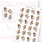 DTB's Flowers Planner Sticker Sheet