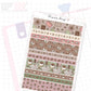 Coffee Books Washi Strip Sticker Sheet