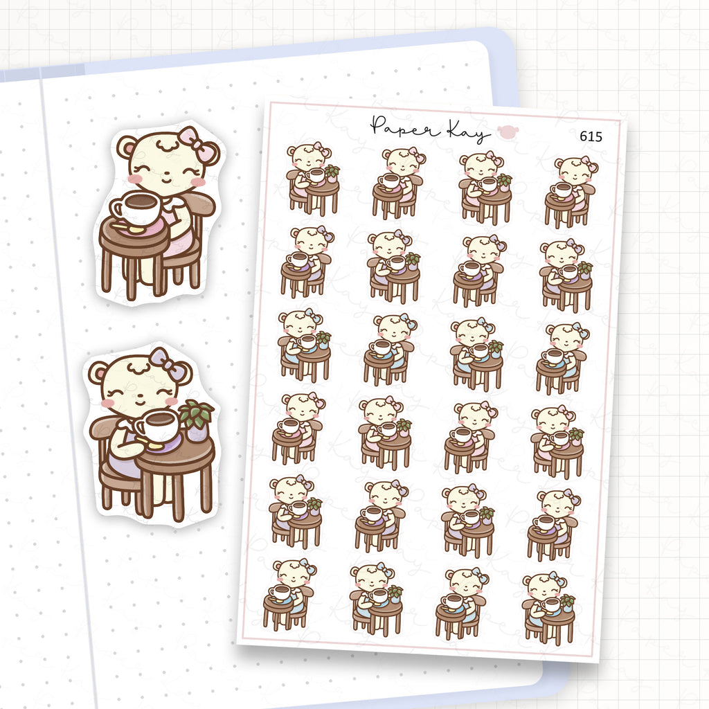Zoomed in image of the doodles from a character planner sticker sheet.