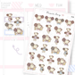DTB Cheerleading Planner Sticker Sheet