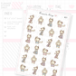 DTB Belly Dancing Planner Sticker Sheet