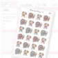 DTB Cooling Fan/Overheating Planner Sticker Sheet