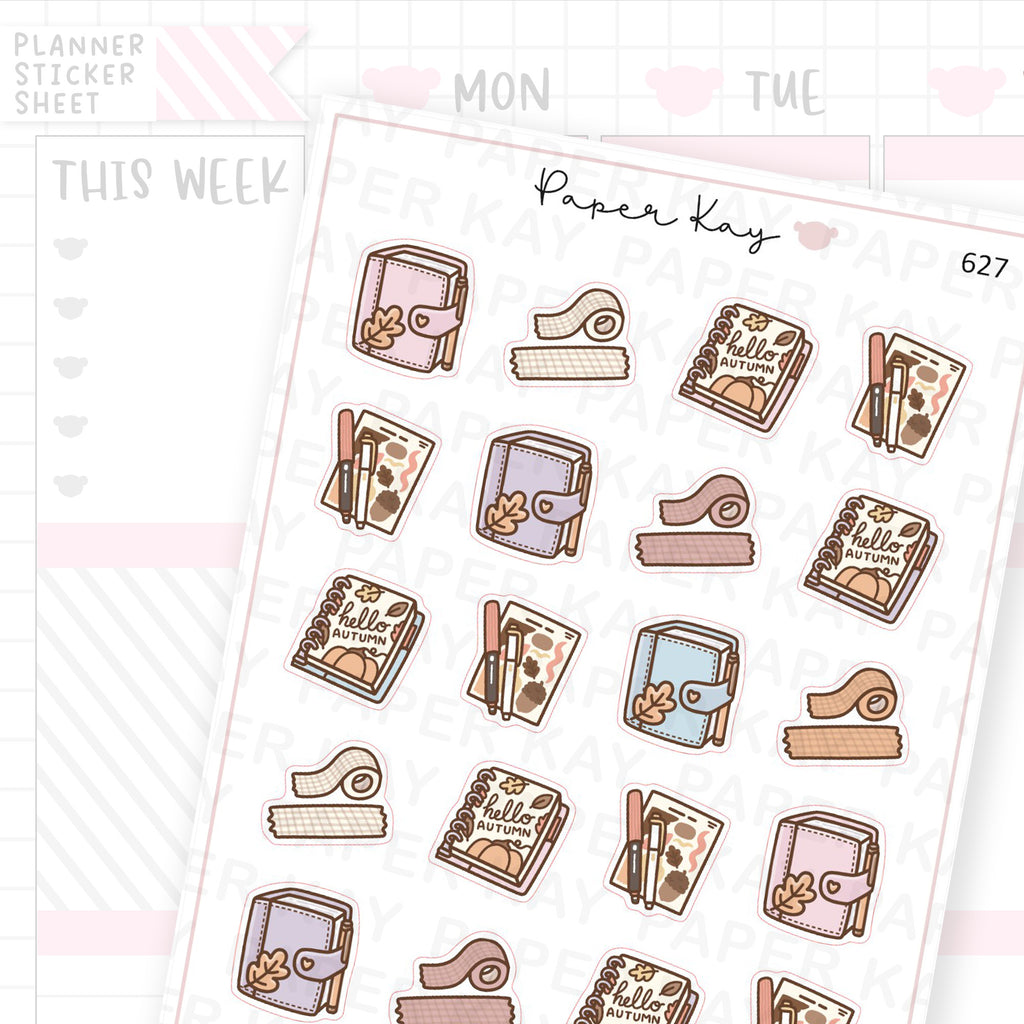 Autumn Planner Things Planner Sticker Sheet