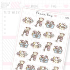 Winter Cleaning Planner Sticker Sheet