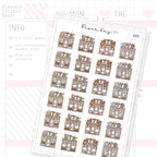 Seasonal Café Planner Sticker Sheet
