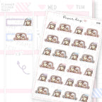 Tiring/Long Drive Planner Sticker Sheet