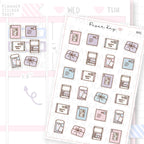 Mail Planner Sticker Sheet