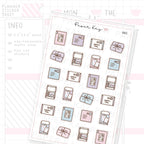 Mail Planner Sticker Sheet