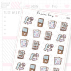 Winter Planner Things Planner Sticker Sheet