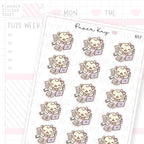 Stressed with Tasks Planner Sticker Sheet