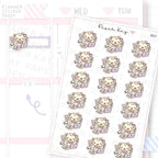 Stressed with Tasks Planner Sticker Sheet