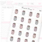 Fizzy Pop/Soda Can Planner Sticker Sheet
