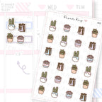 Succulent Plants Planner Sticker Sheet
