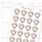 Looming Cloud Planner Sticker Sheet