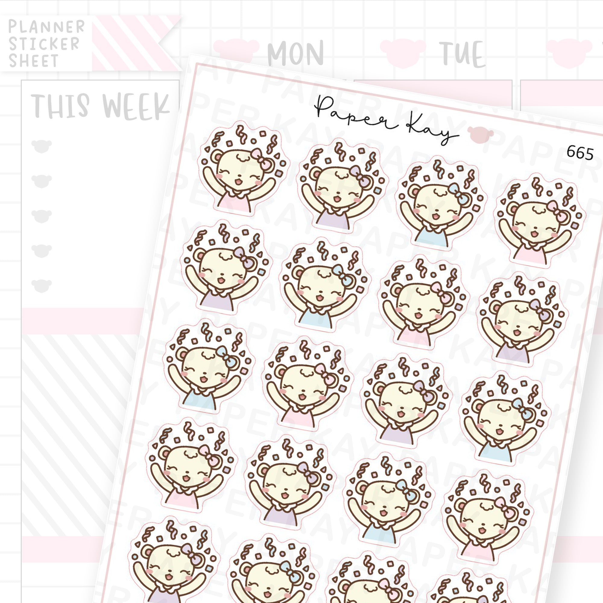 Celebrating Planner Sticker Sheet