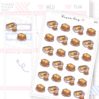 Lasagna Planner Sticker Sheet
