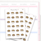 Sticker sheet product measurement.