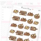 Charcuterie Cheese Board Planner Sticker Sheet