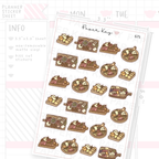 Charcuterie Cheese Board Planner Sticker Sheet