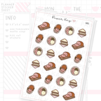 Ham Planner Sticker Sheet