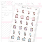 Back up Files/Thumb Drive/Hard Drive Planner Sticker Sheet