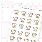 Nervous Planner Sticker Sheet
