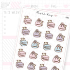 Donate Planner Sticker Sheet