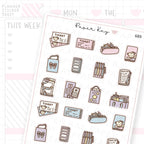 Planner Event Planner Sticker Sheet