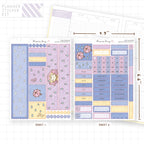 April Showers Hobonichi Cousin Monthly Sticker Kit