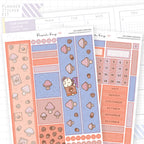 Autumn Foraging Hobonichi Cousin Monthly Sticker Kit