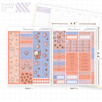 Autumn Foraging Hobonichi Cousin Monthly Sticker Kit