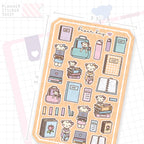 Back to School Dot the Bear Bujo Deco Stickers