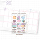 Back to School Weekly Vertical Kit Add On Sheet