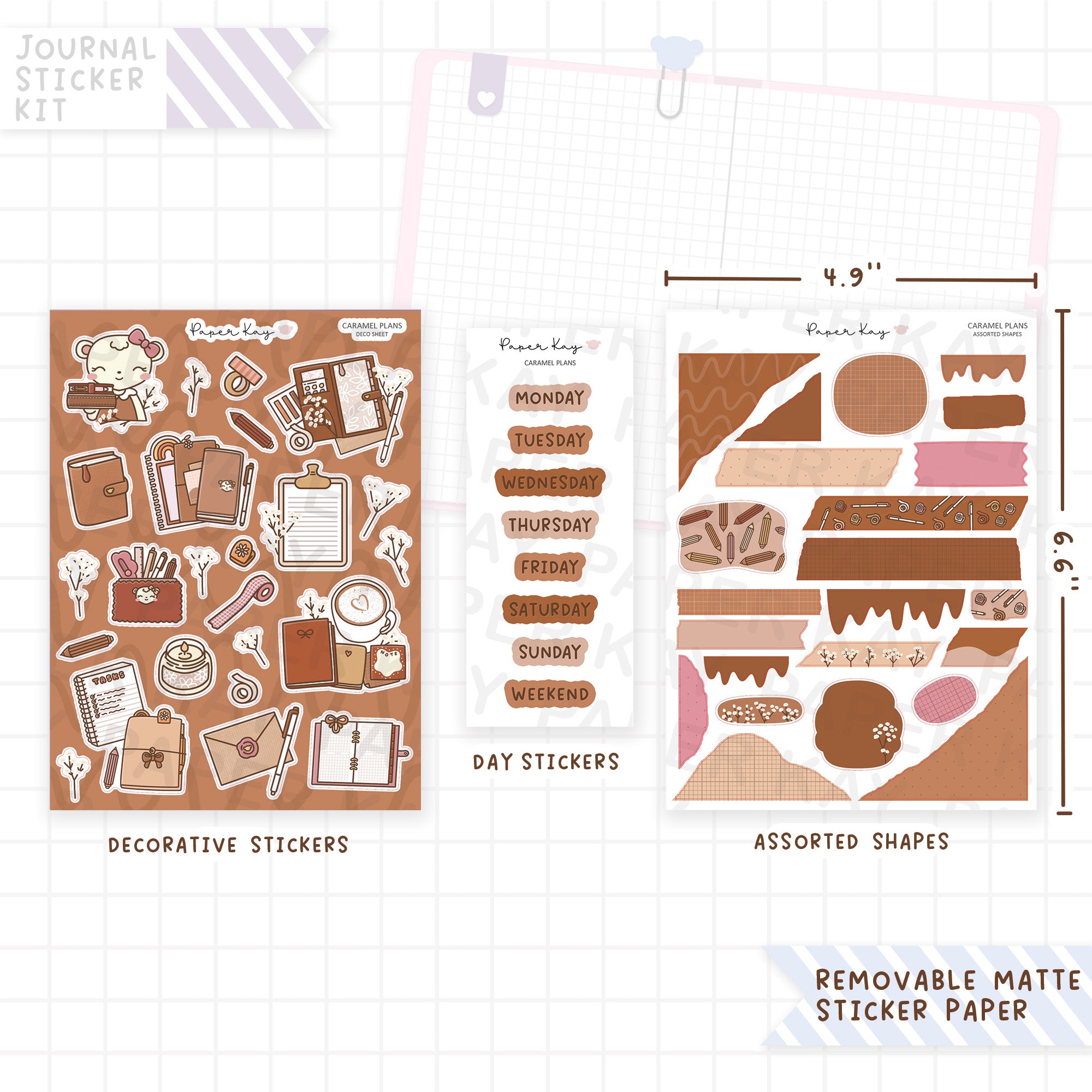 Caramel Plans Journalling Kit