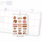 Caramel Plans Weekly Vertical Kit Add On Sheet