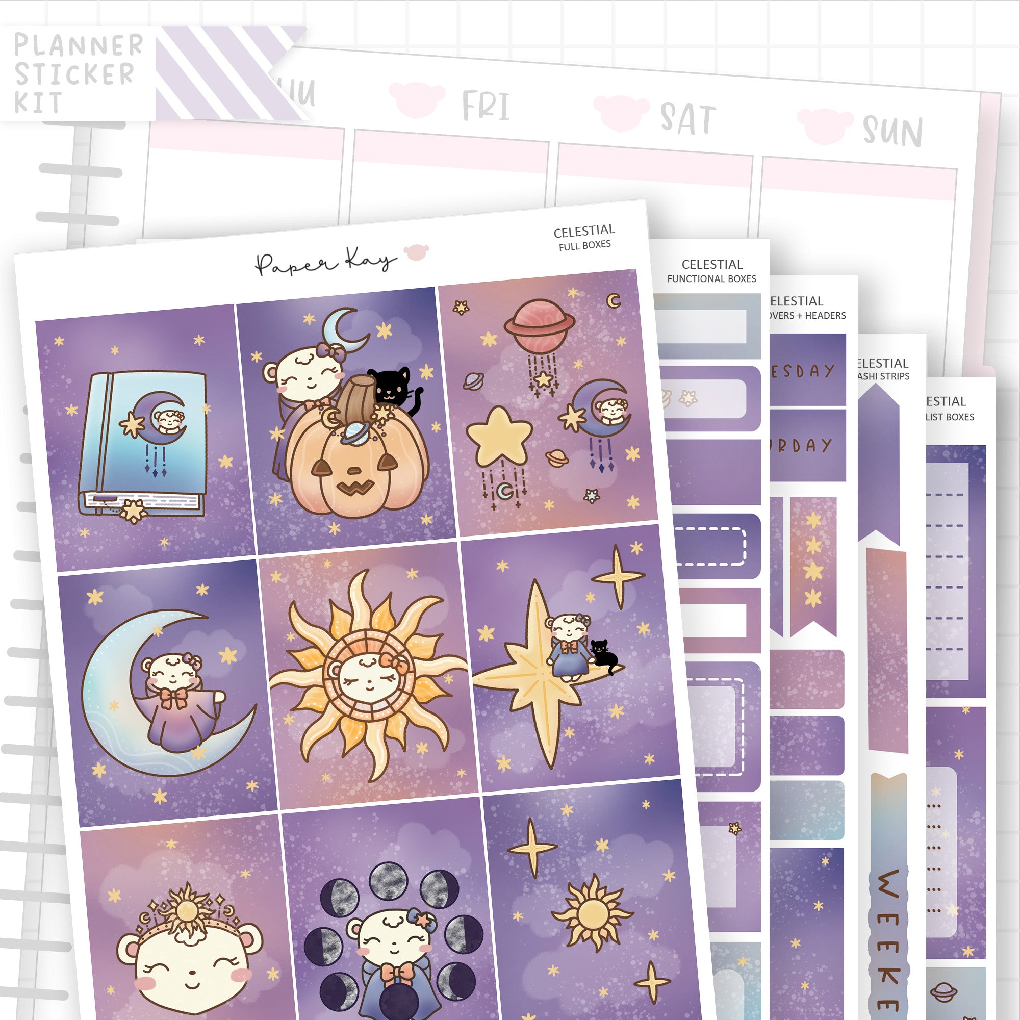 Celestial Weekly Vertical Kit
