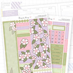 Cherry Blossoms Hobonichi Cousin Monthly Sticker Kit
